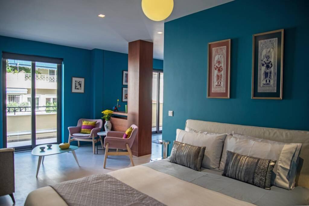 Stylish Decorated Apartment In Kolonaki Athen Eksteriør bilde
